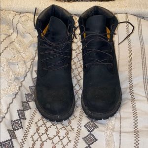 Women’s black timberland boots